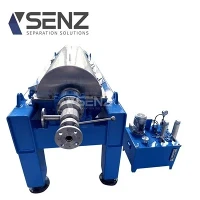 What is the warranty period for a mining decanter centrifuge?